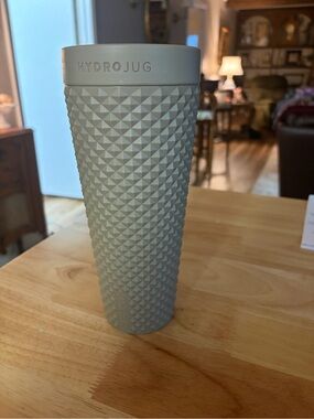 Hard to Find HydroJug Textured Travel Tumbler Taupe Color